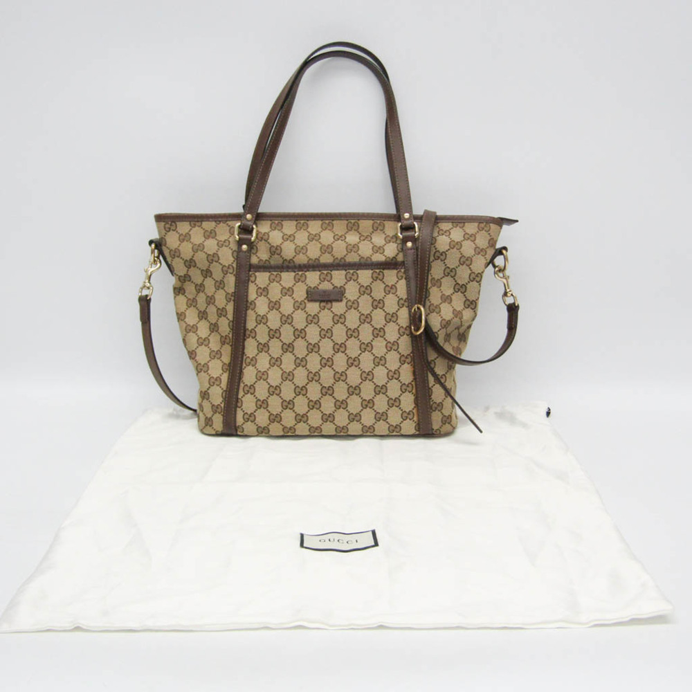 GUCCI Brown Leather Shoulder Bag - Picture 2 of 16